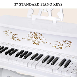 اسباب بازی پیانو طرح دار کودک با صندلی و میکروفون JOURNEY OF MUSIC_اسباب بازی موسیقی